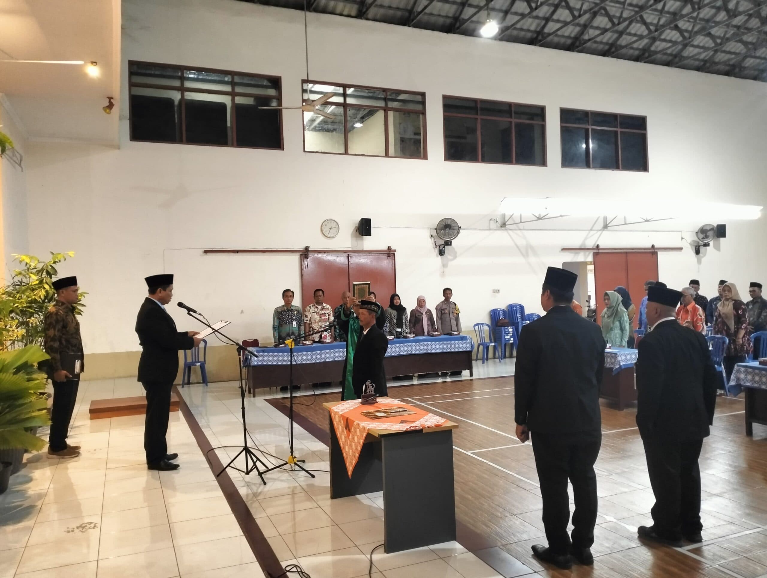 Anggota BPKal Antar Waktu Kalurahan Trimulyo Resmi Dilantik