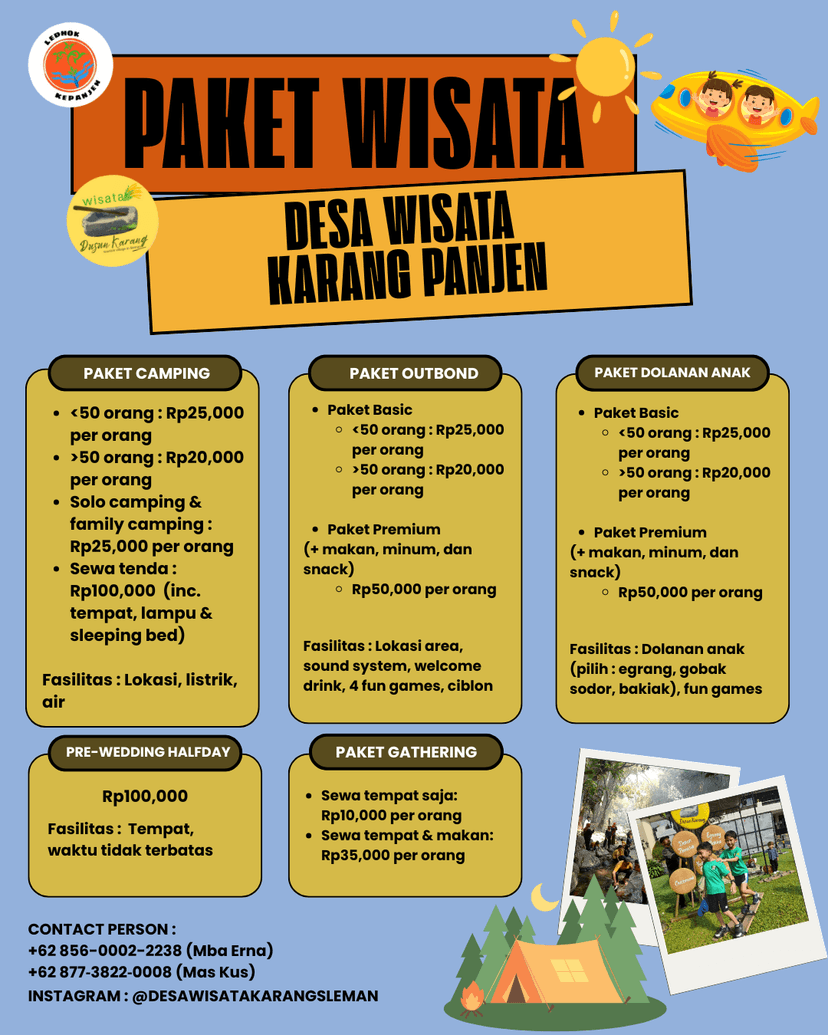 Paket Wisata Desa Wisata Karang Panjen - Image 1