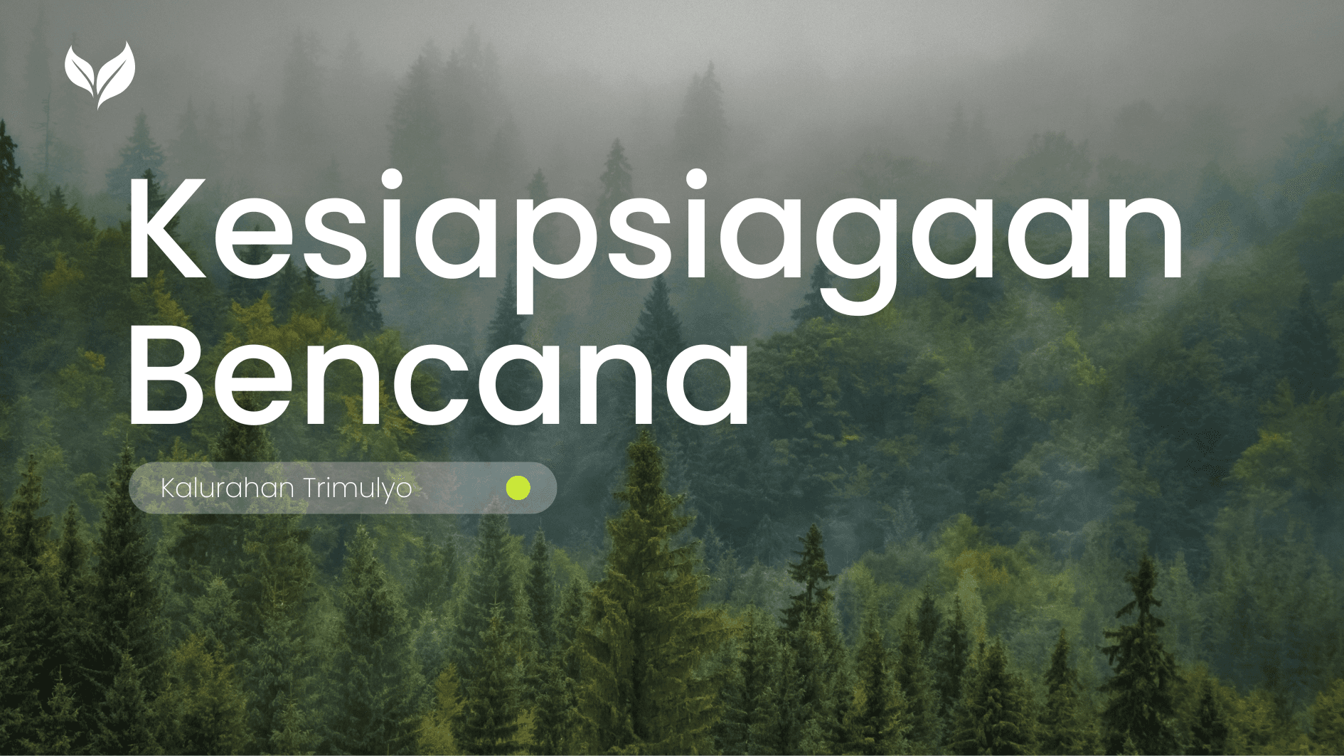 Kesiapsiagaan Bencana 