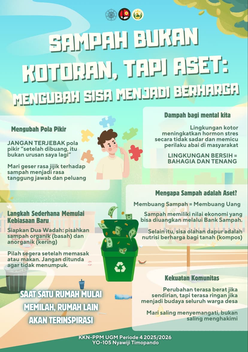 Sampah Bukan Kotoran, Tapi Aset: Mengubah Sisa Menjadi Berharga - Image 1